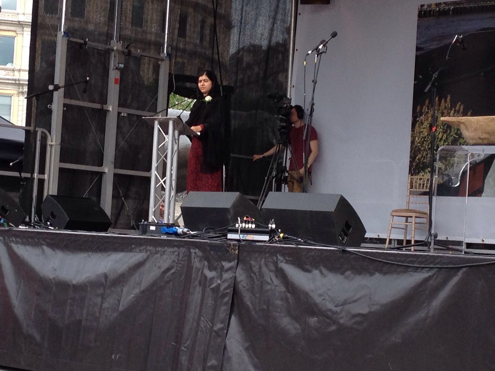 Umesh C Sharma, Co-Chair of Hindu Council UK pays tribute to the LATE Jo Cox MP at the Memorial event at Trafalgar Square London