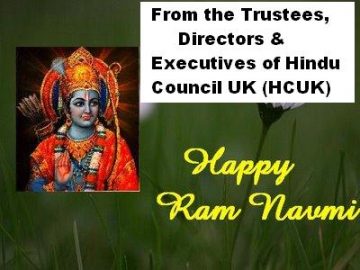 Ram Navami Greetings from HCUK