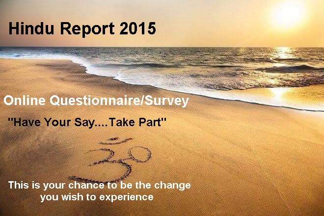 Take part in the first ever Hindu Report UK (2015) Questionnaire/Survey.